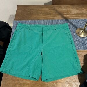 Green Golf Shorts